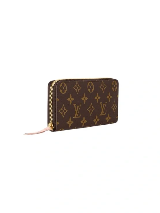Louis Vuitton Monogram Clémence Wallet Pink Zip-Around Wallet - Picture 3 of 10